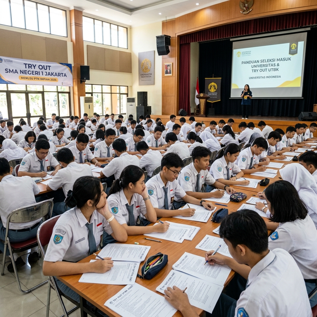 Sosialisasi Perguruan Tinggi & Try Out Serentak Santri Kelas 12